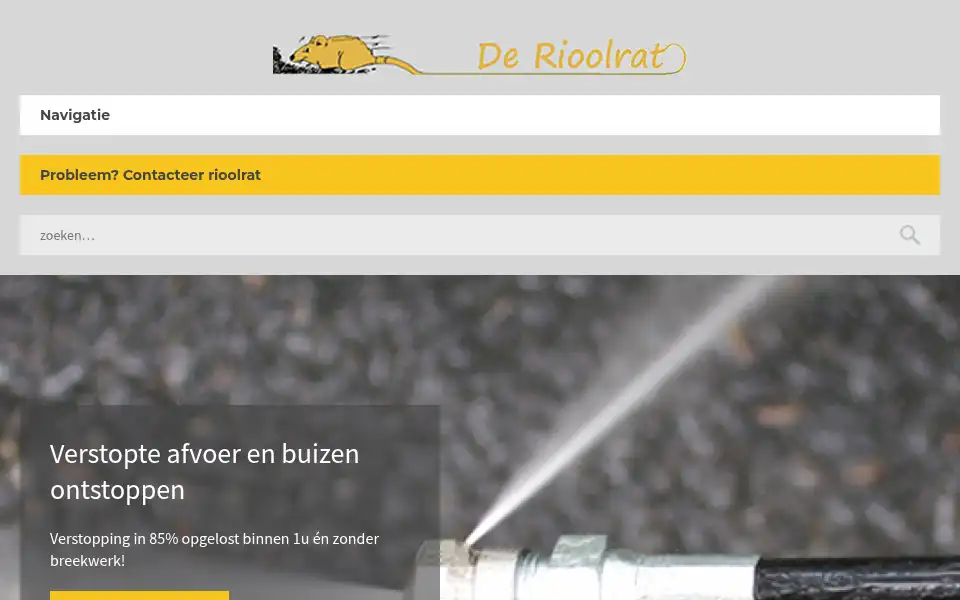 Screenshot of rioolrat.be