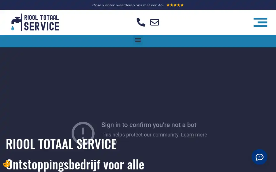 Screenshot of riooltotaalservice.nl