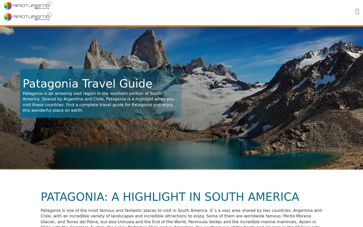 Screenshot of ripioturismo.com