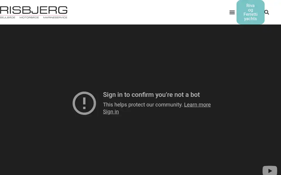 Screenshot of risbjerg.dk