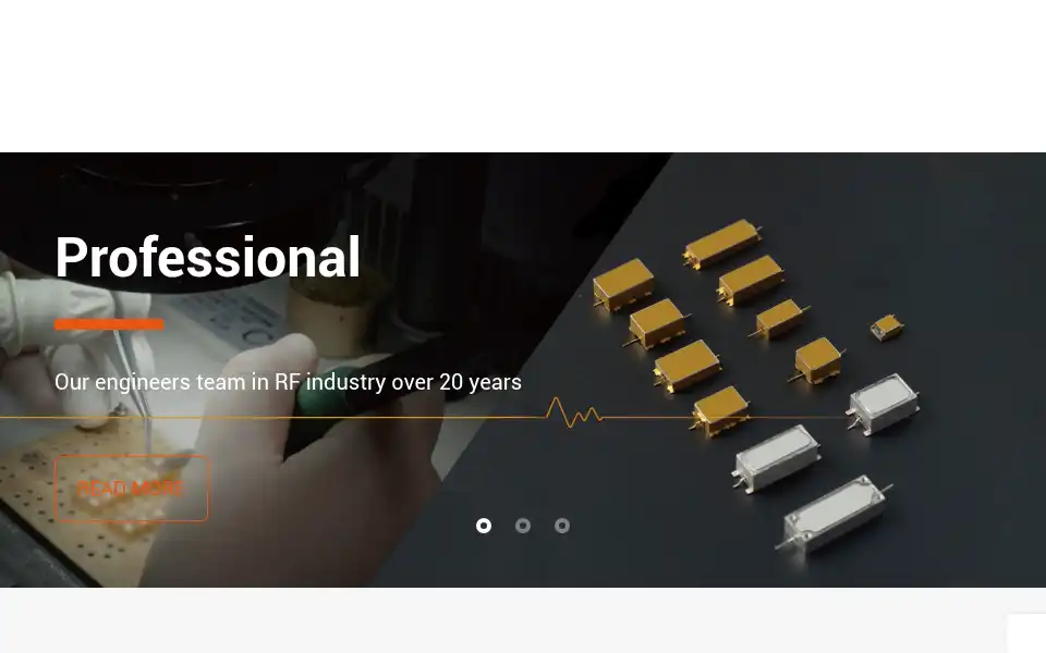 Screenshot of rise-electronics.com