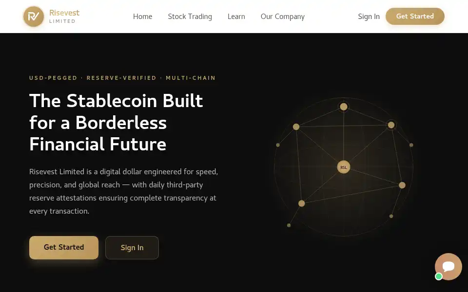 Screenshot of risevestlimited.com