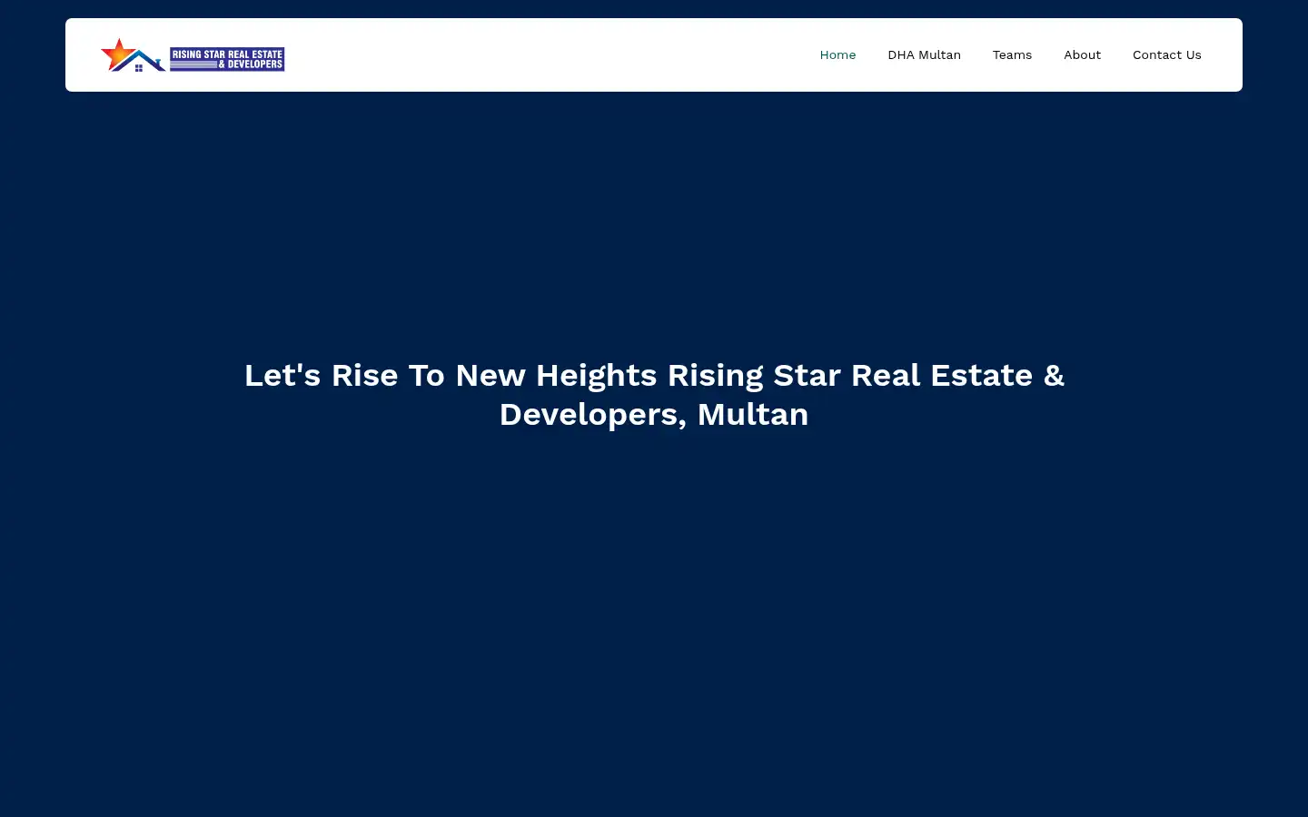 Screenshot of risingstaragents.com