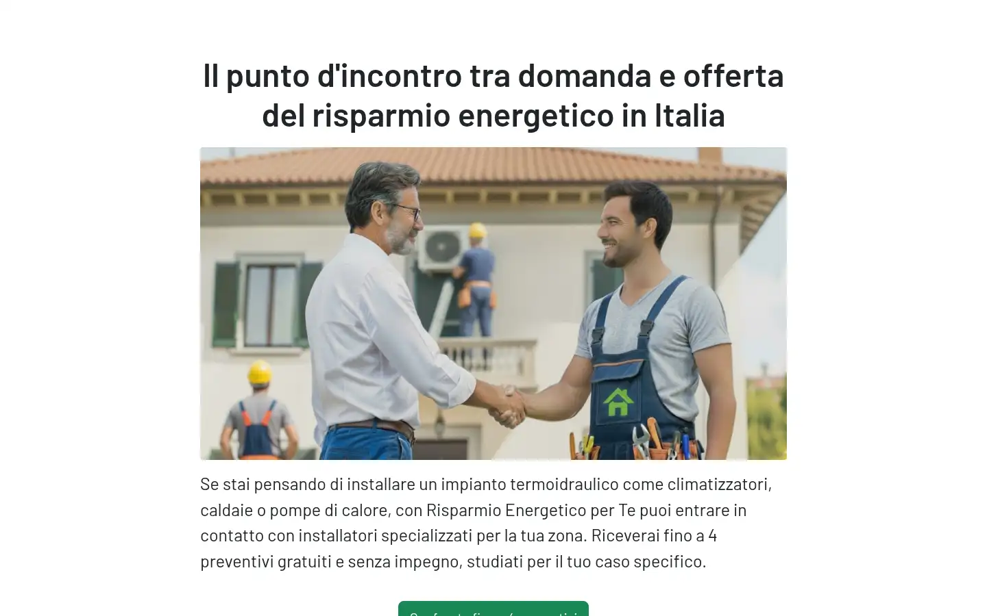 Screenshot of risparmioenergeticoperte.com