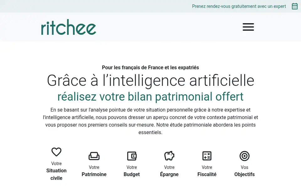 Screenshot of ritchee.fr