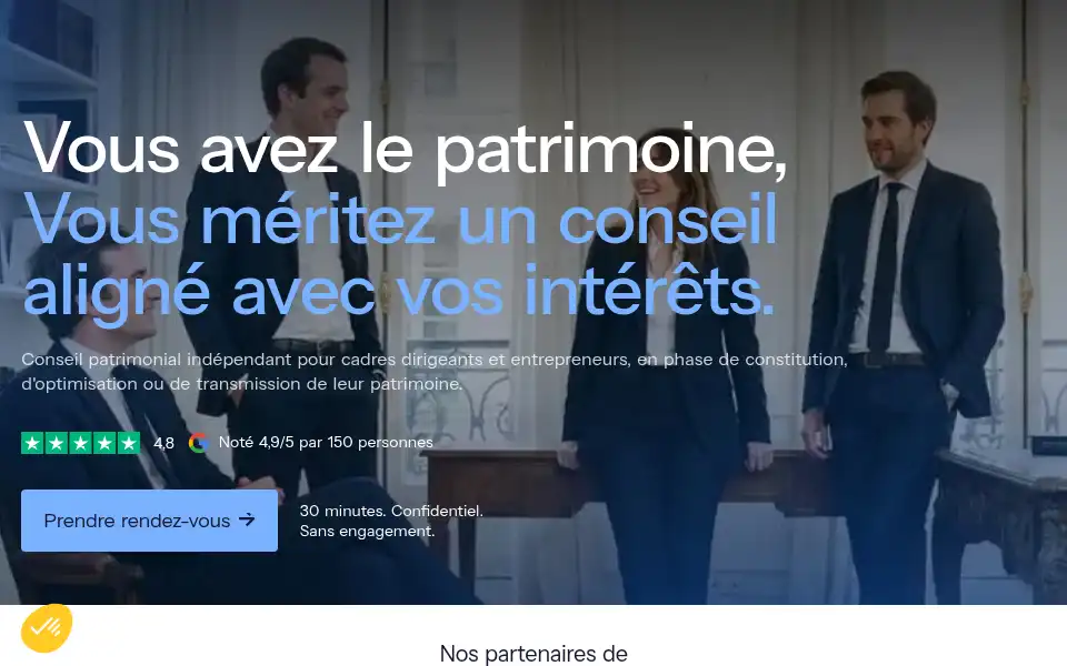 Screenshot of rivaria-capital.com