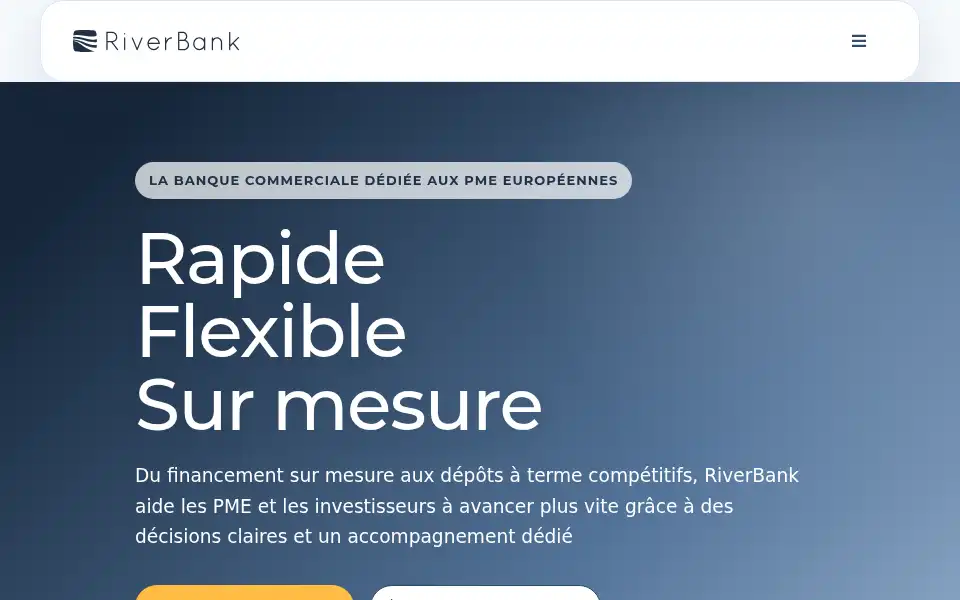 Screenshot of riverbank.eu