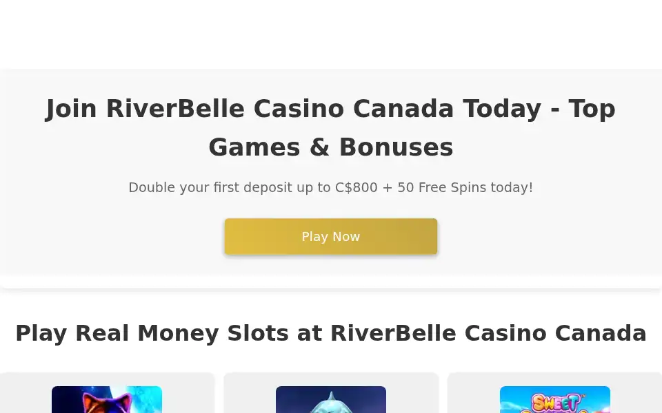 Screenshot of riverbelle-casino-canada-7.com