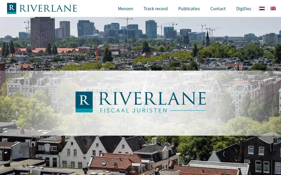 Screenshot of riverlane.nl