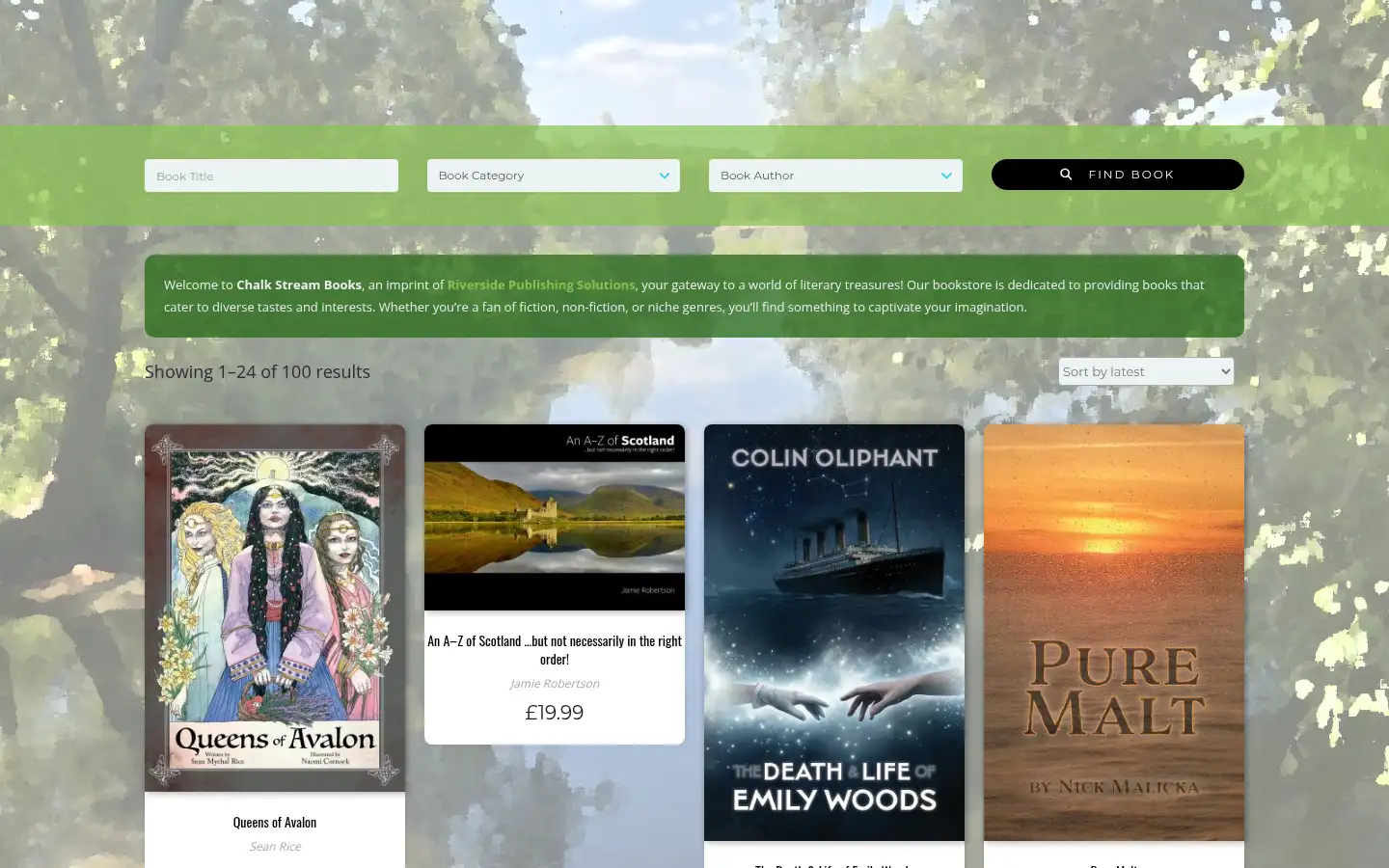 Screenshot of riversidepublishingsolutions.com