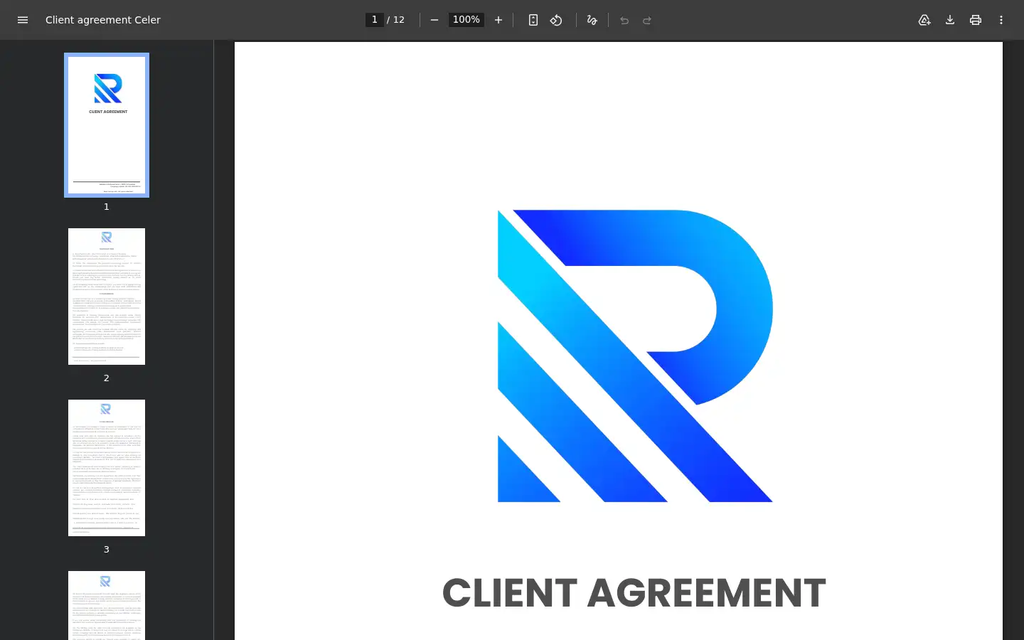 Screenshot of rivet-partners.org