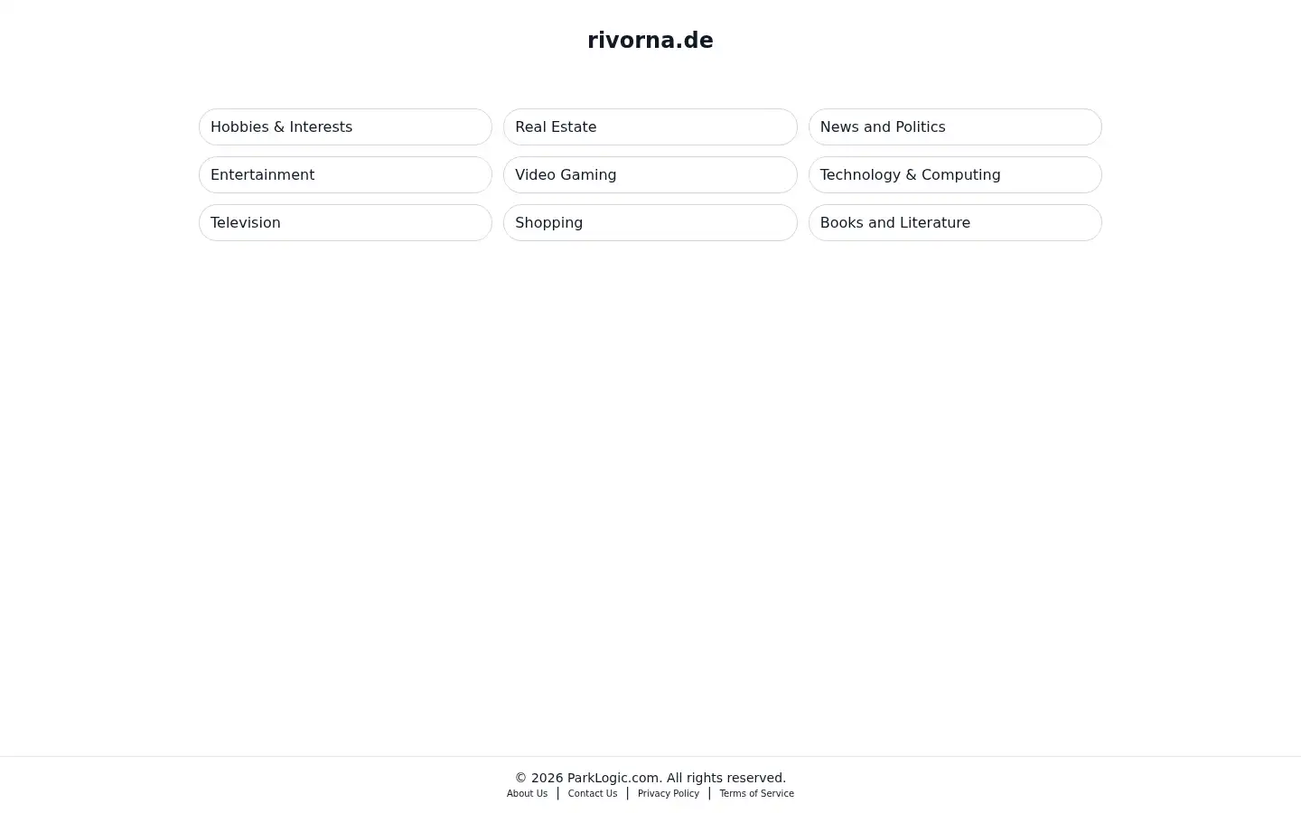 Screenshot of rivorna.de