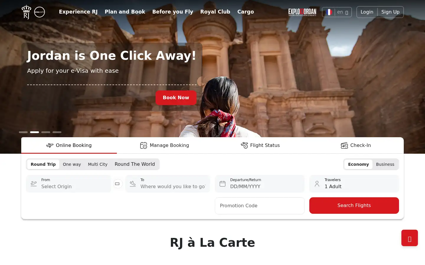 Screenshot of rj.com
