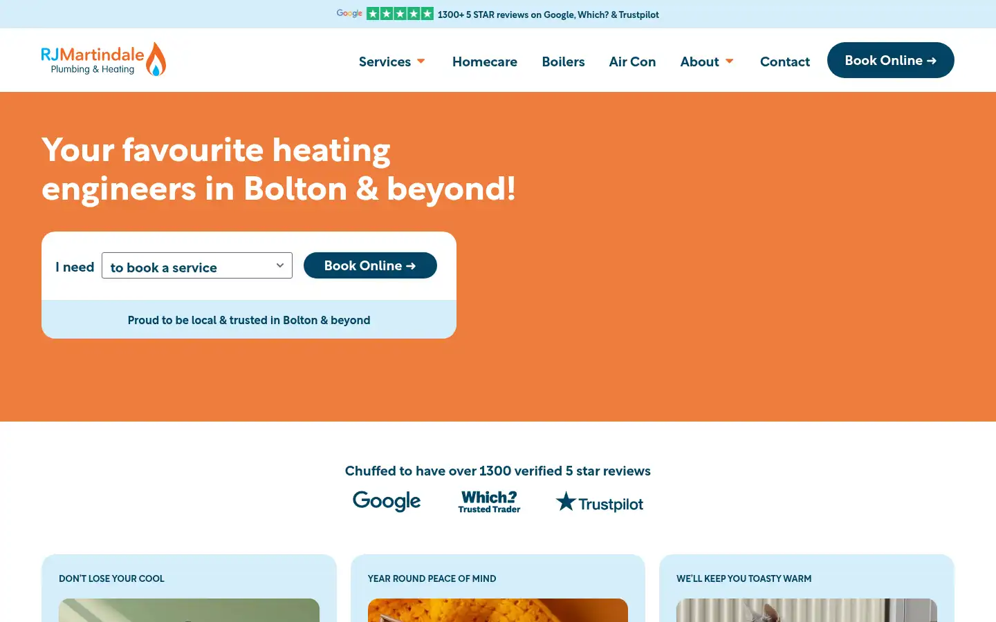Screenshot of rjmartindale.co.uk