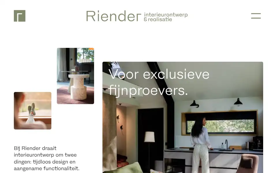 Screenshot of rkinterieurs.nl