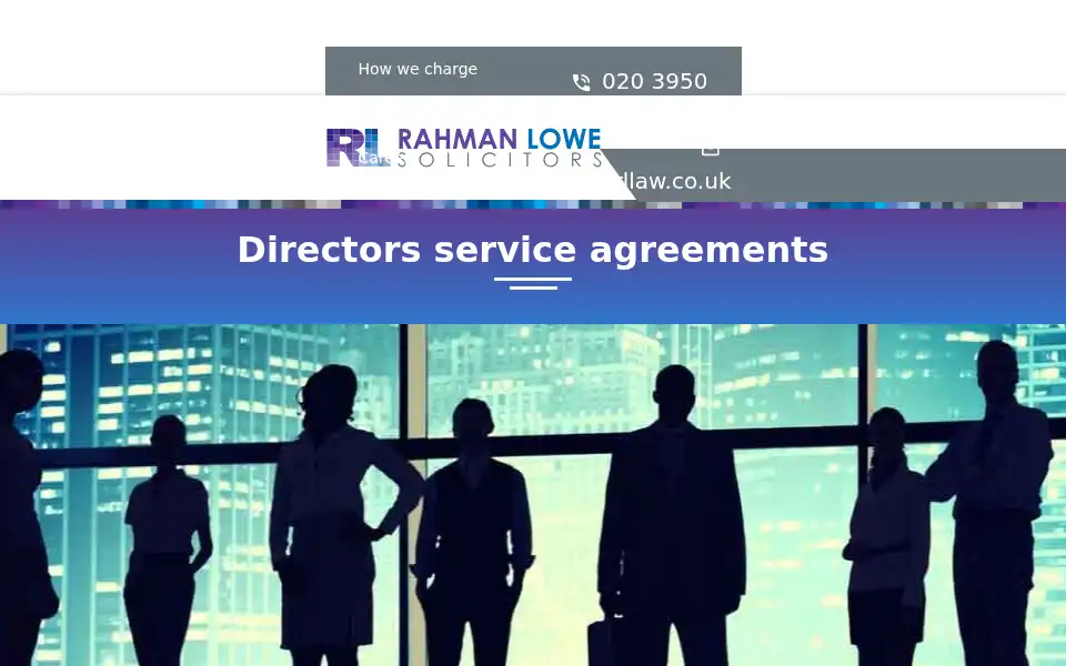 Screenshot of rllaw.co.uk
