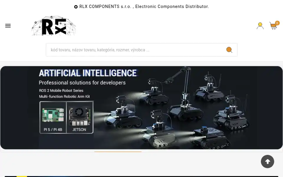 Screenshot of rlx.sk