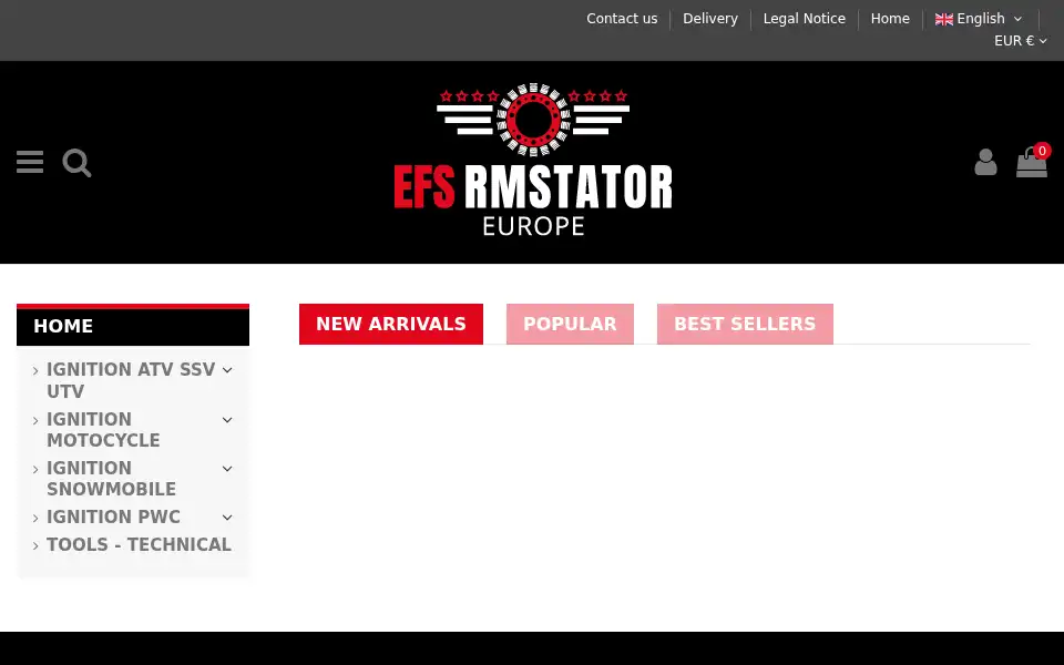 Screenshot of rmstator-europe.com