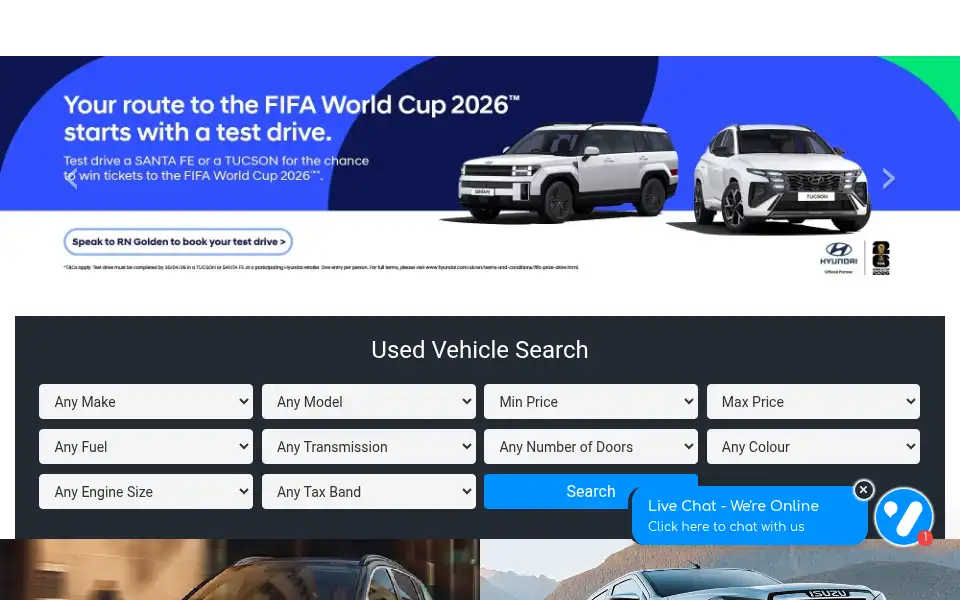 Screenshot of rngolden.co.uk