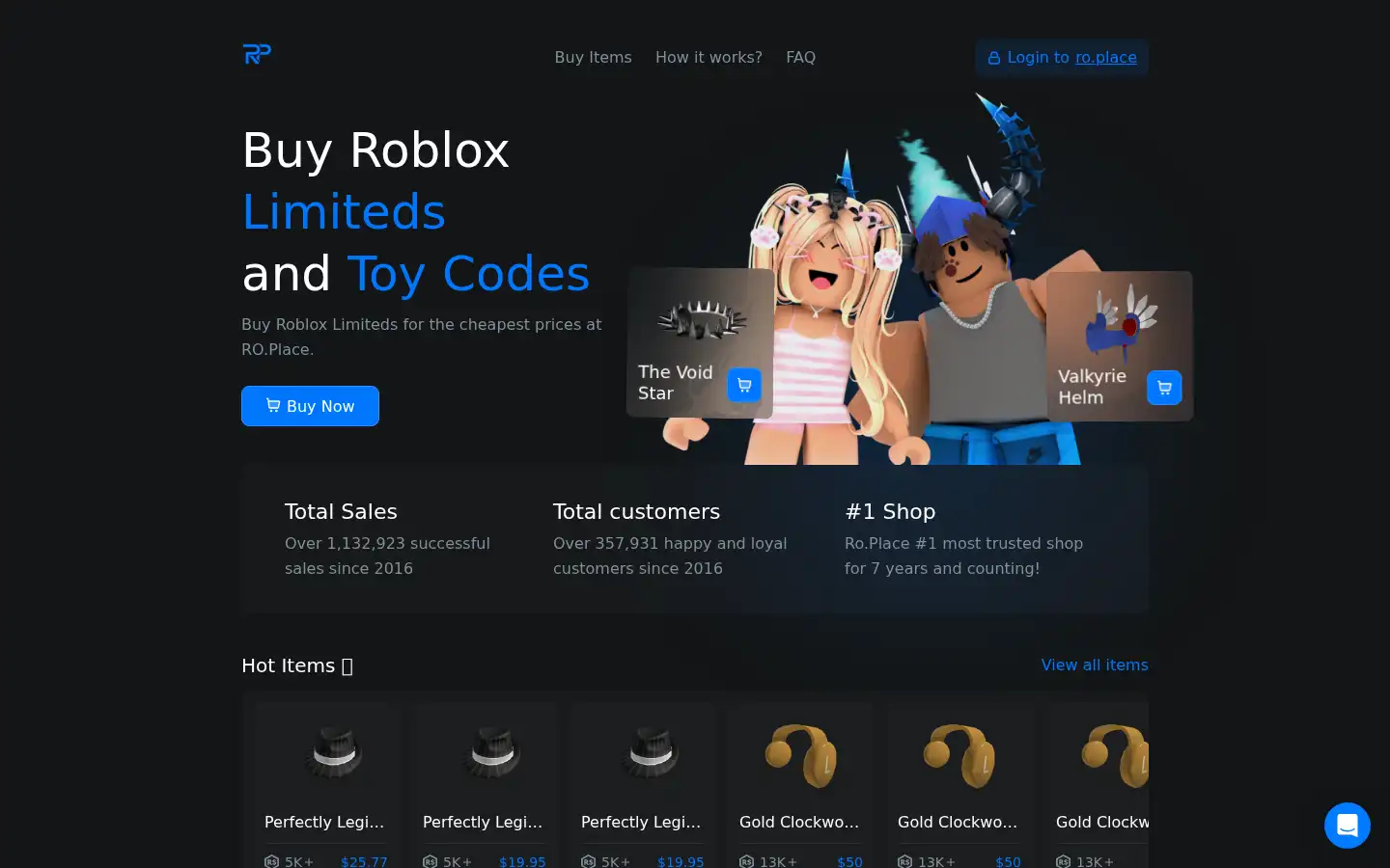Screenshot of ro.place