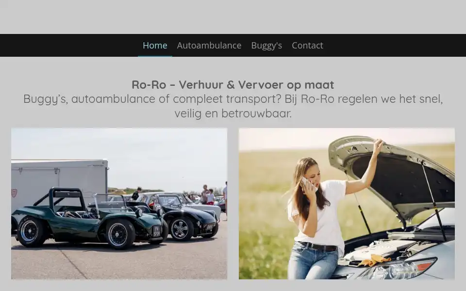 Screenshot of ro-ro.nl