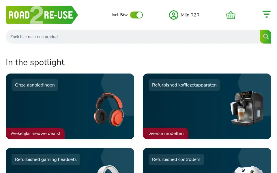 Screenshot of road2reuse.nl