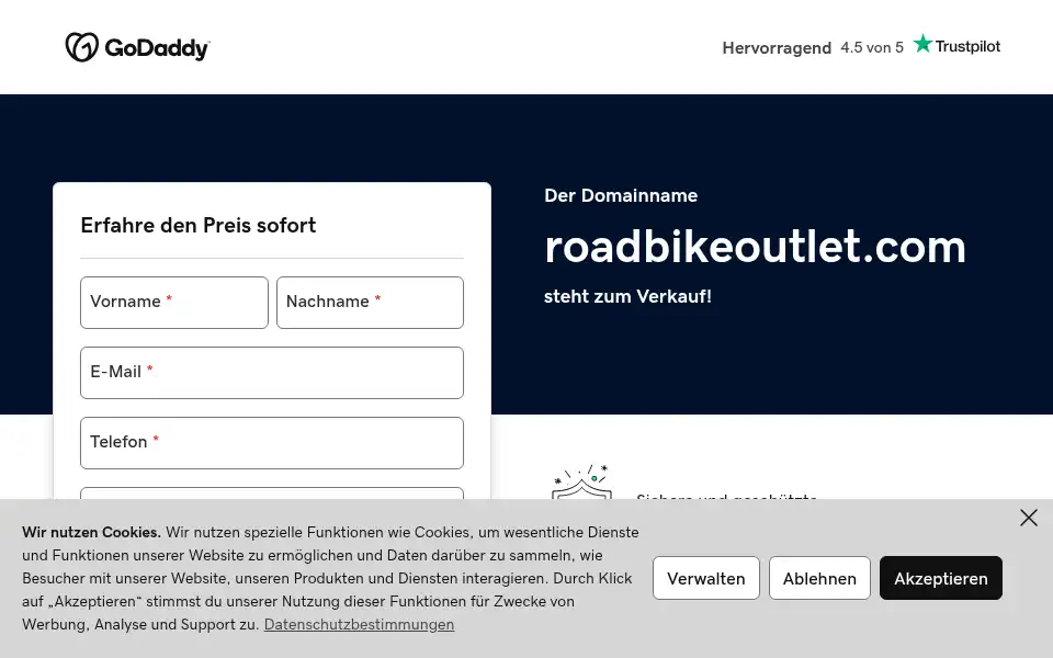 Screenshot of roadbikeoutlet.com