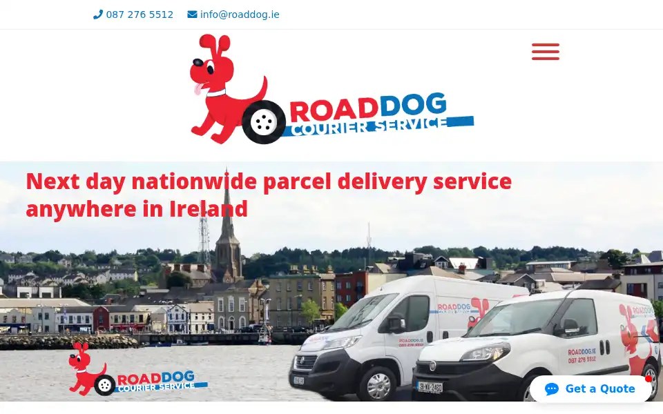 Screenshot of roaddog.ie