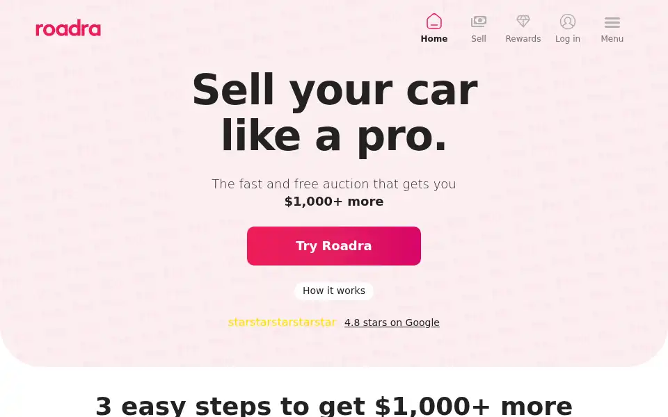 Screenshot of roadra.com