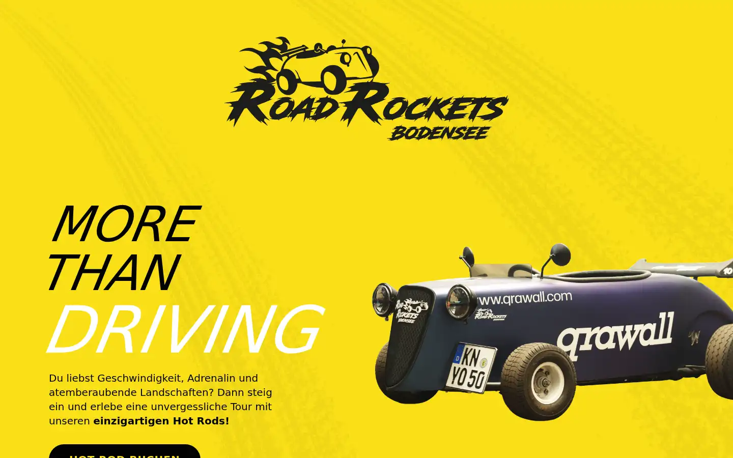 Screenshot of roadrockets.de