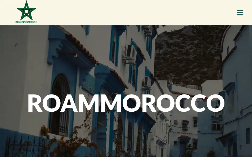 Screenshot of roammorocco.net
