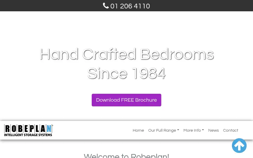 Screenshot of robeplan.com