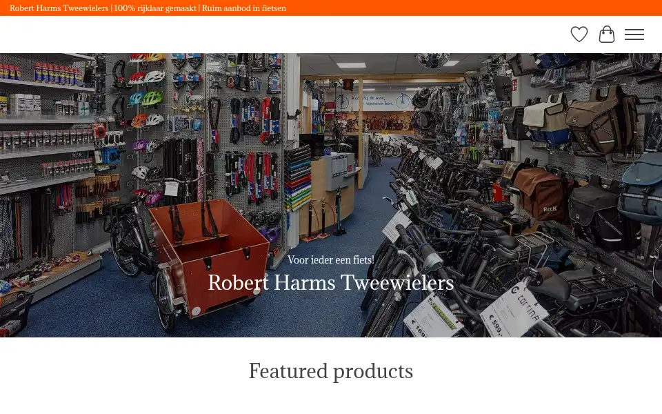 Screenshot of robertharms.nl