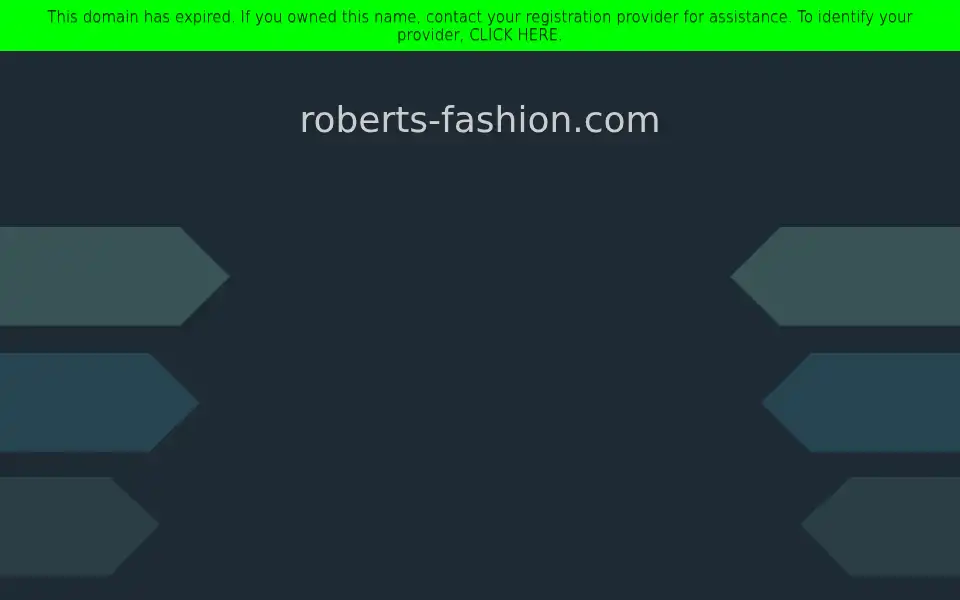 Screenshot of roberts-fashion.com