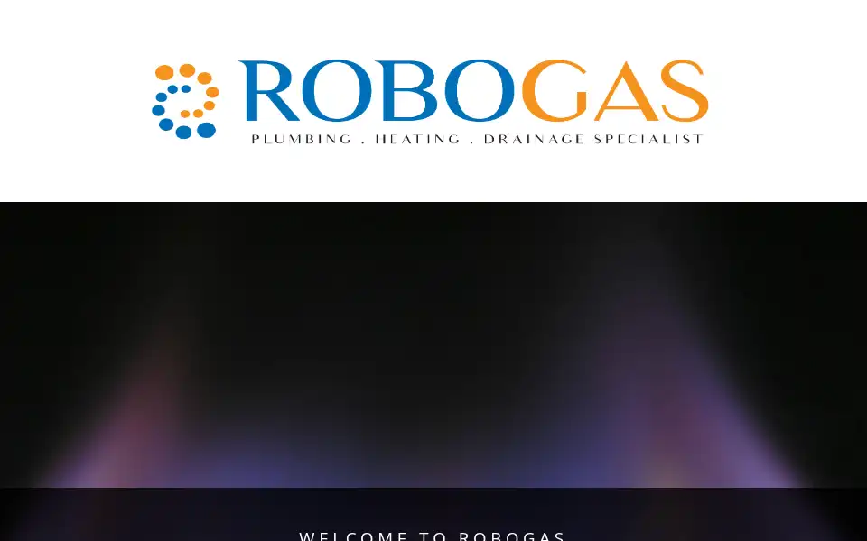 Screenshot of robogas.co.uk