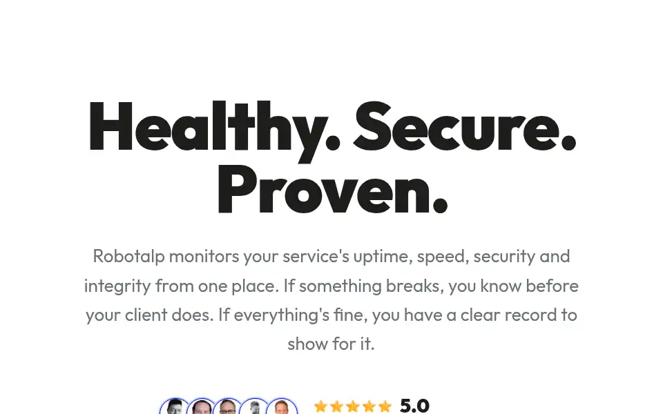 Screenshot of robotalp.com