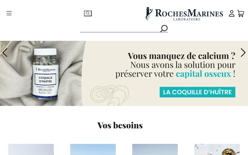 Screenshot of roches-marines.fr