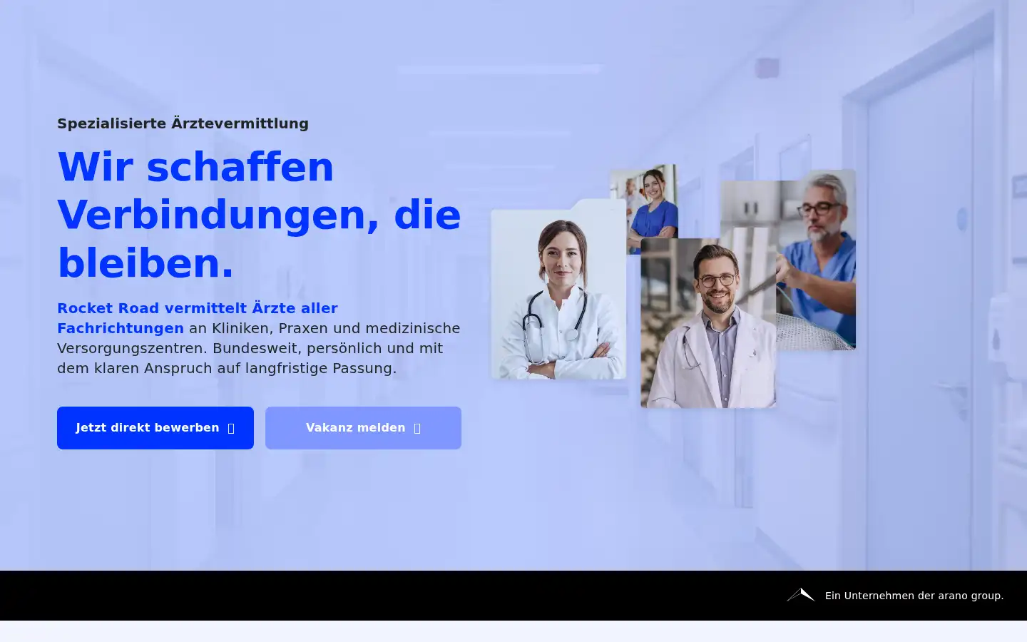 Screenshot of rocketroad.de
