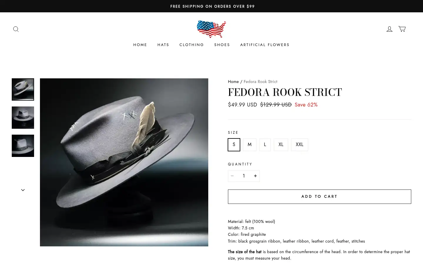 Screenshot of rockhatter.com