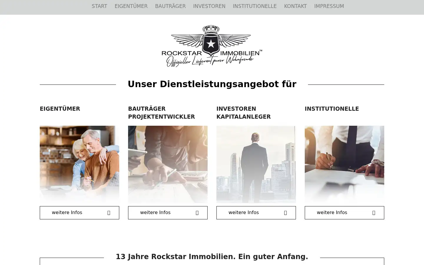 Screenshot of rockstarimmo.de
