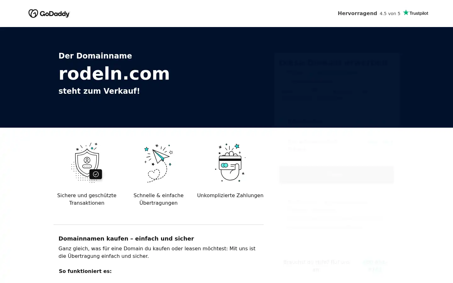 Screenshot of rodeln.com