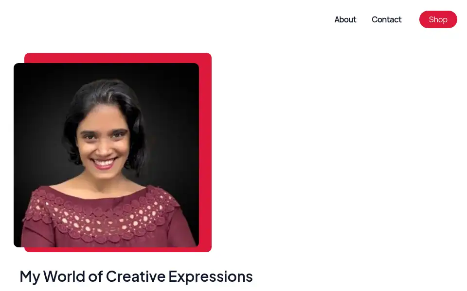 Screenshot of rodriguesmaria.com