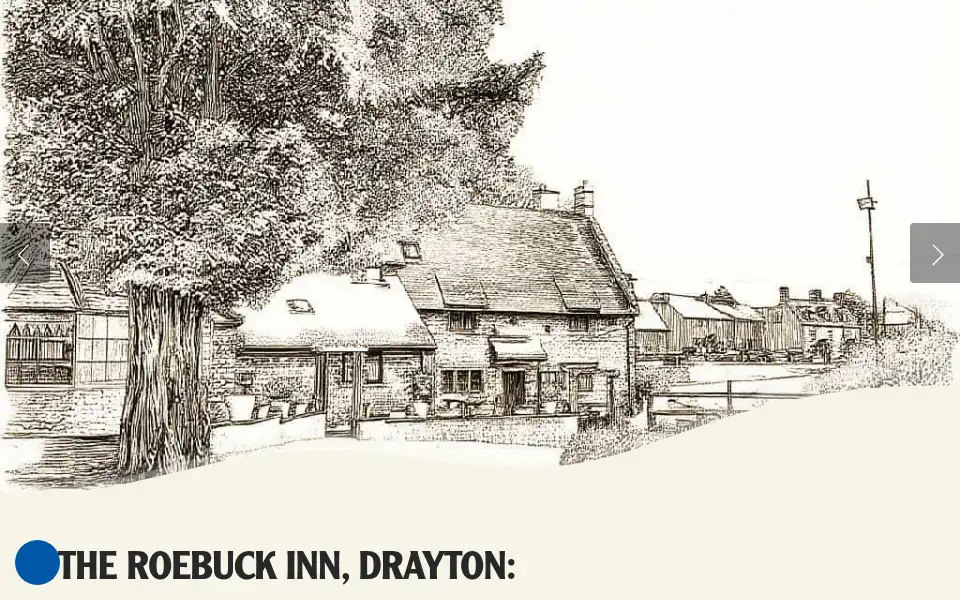 Screenshot of roebuckinn-banbury.co.uk