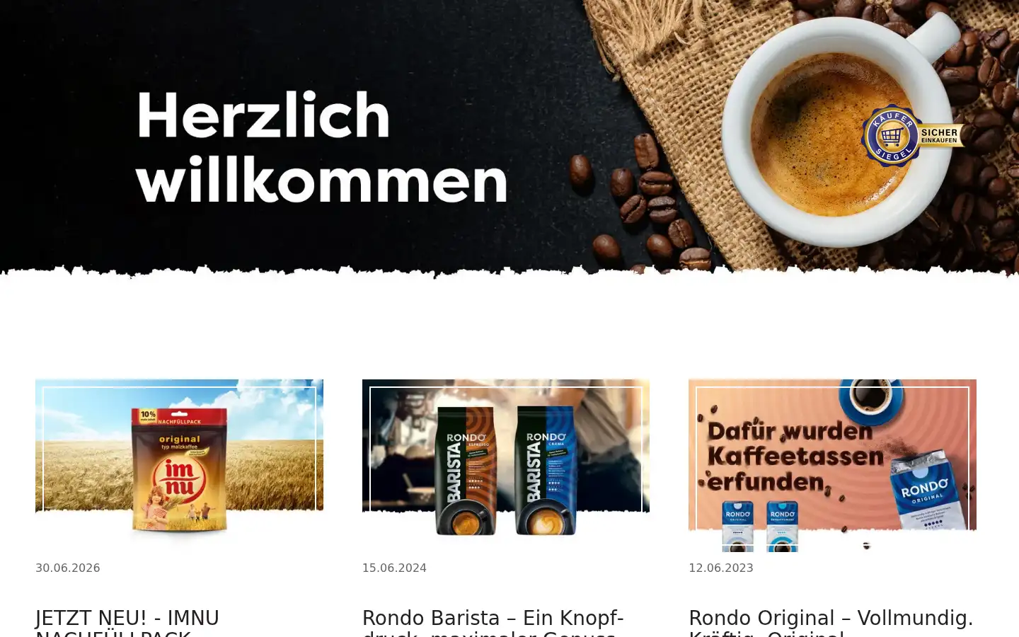 Screenshot of roestfein.de