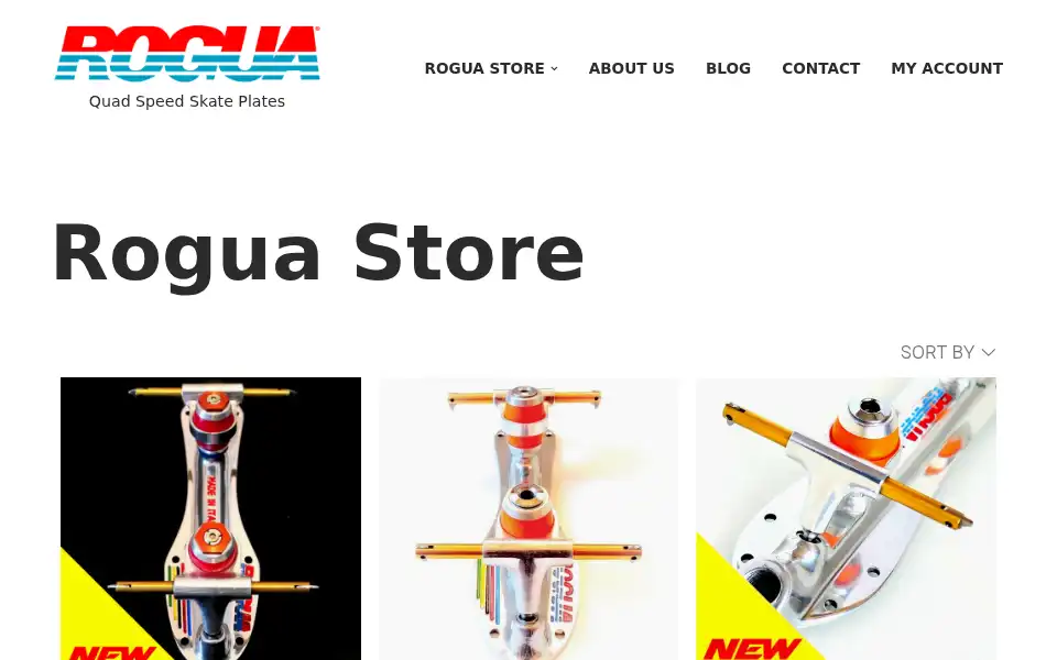 Screenshot of rogua.com