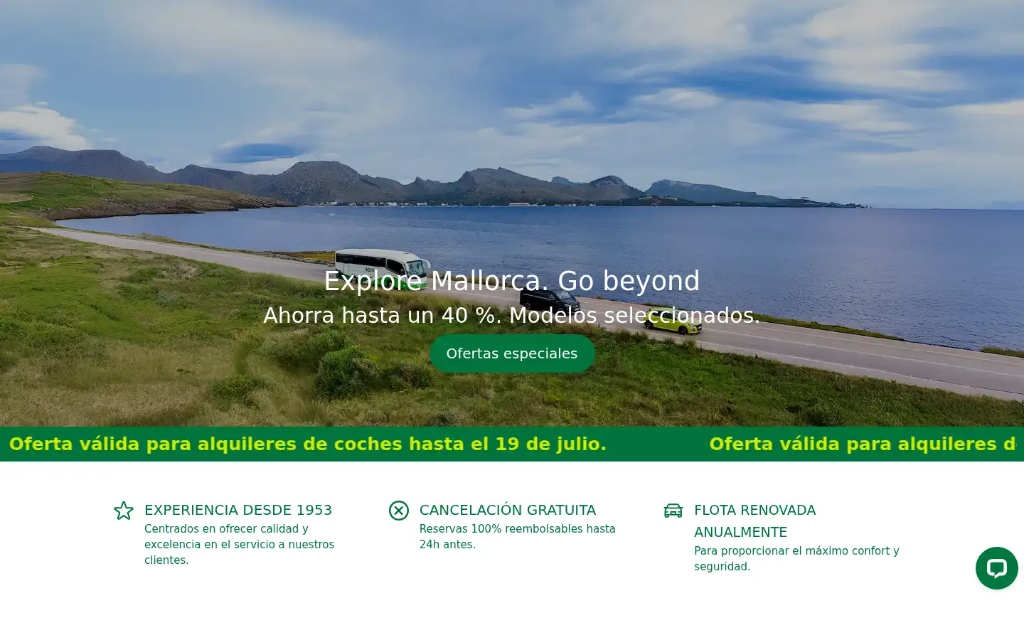 Screenshot of roig.com