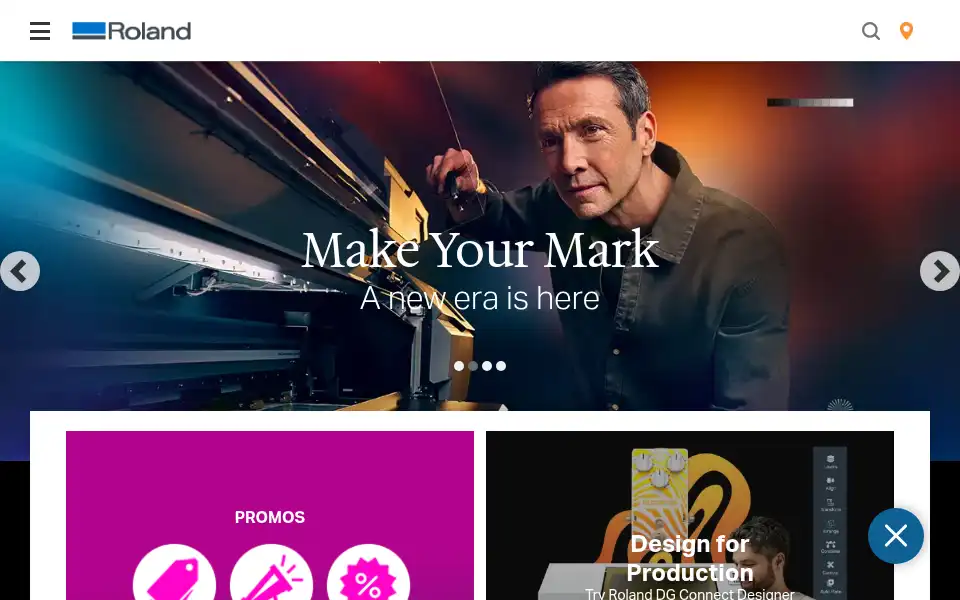 Screenshot of rolanddga.com