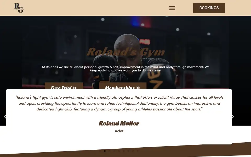 Screenshot of rolands-cph.com