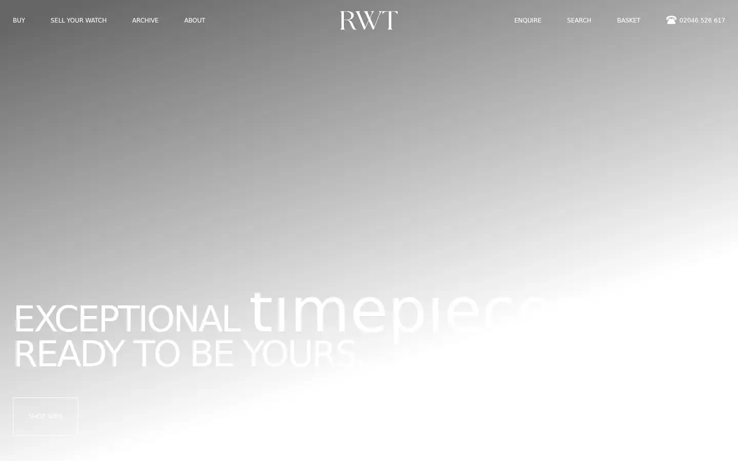 Screenshot of rolexwatchtrader.co.uk