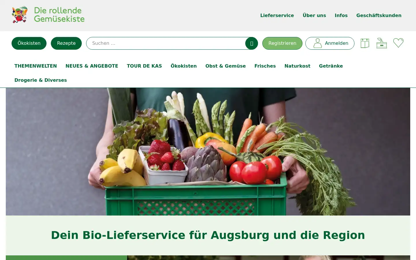 Screenshot of rollende-gemuesekiste.de